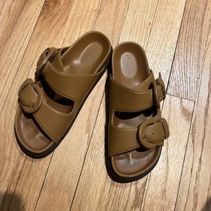 M. Gemi leather sandals